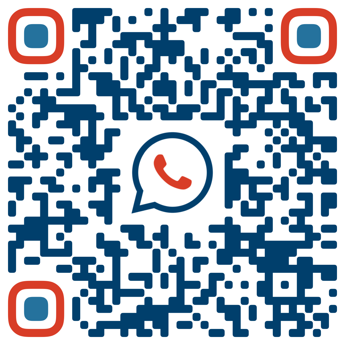 QR code for WhatsApp Launch Crew